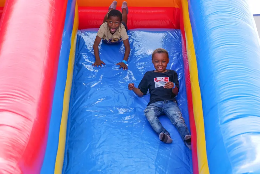 Mack Complex Family Fun Day festivities