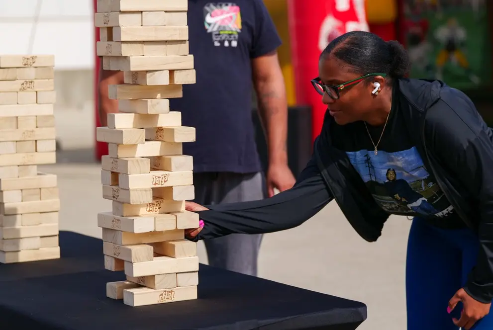 Mack Complex Family Fun Day festivities